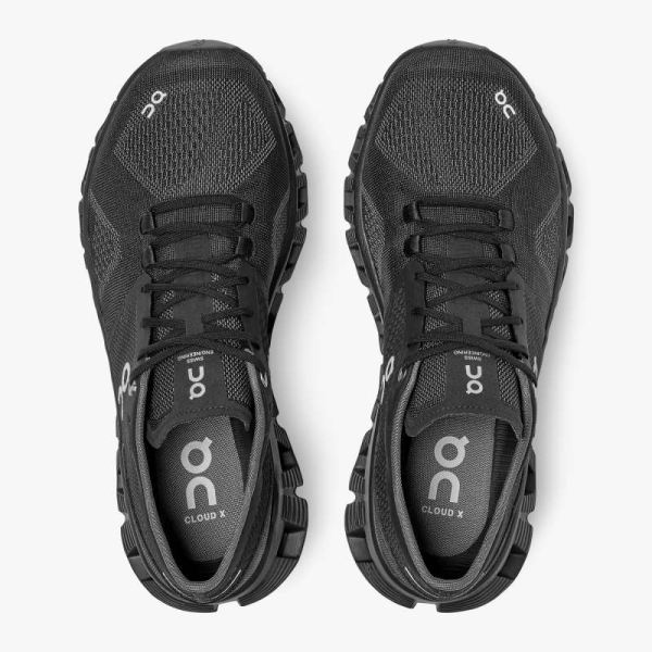 On Cloud Shoes Women's Cloud X-Black | Asphalt