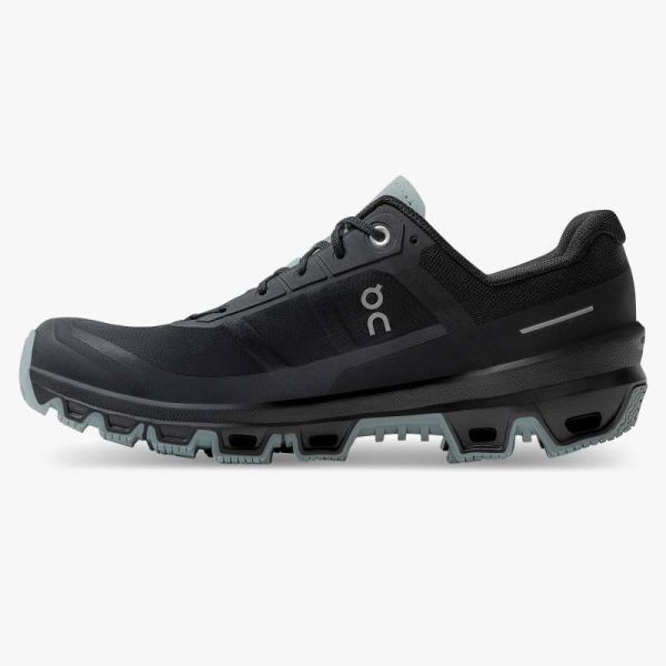 On Cloud Shoes Women's Cloudventure-Black | Cobble