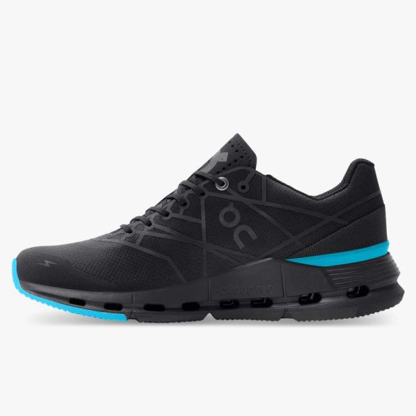 On Cloud Shoes Women's Cloudnova Z5-Black | Cyan