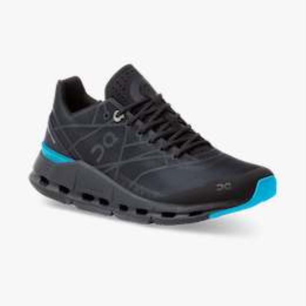 On Cloud Shoes Women's Cloudnova Z5-Black | Cyan