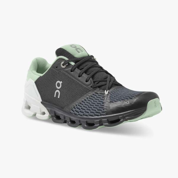 On Cloud Shoes Women's Cloudflyer Wide-Black | White