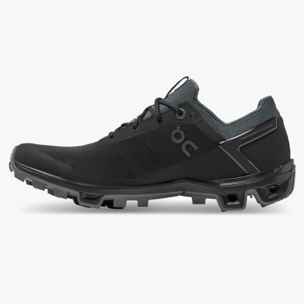 On Cloud Shoes Women's Cloudventure Peak-Black | Rock