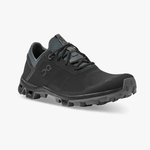 On Cloud Shoes Women's Cloudventure Peak-Black | Rock