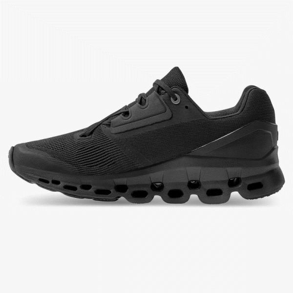 On Cloud Shoes Women's Cloudstratus-Black