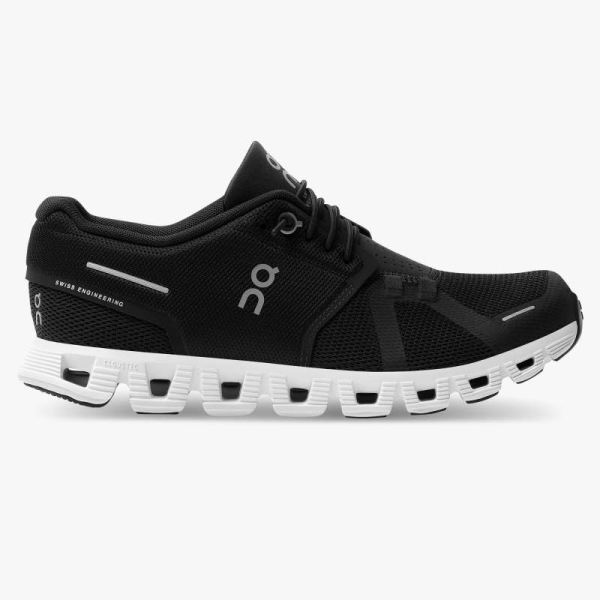 On Cloud Shoes Women's Cloud 5-Black | White