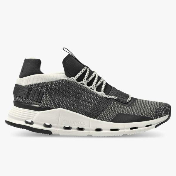 On Cloud Shoes Women's Cloudnova-Black | White