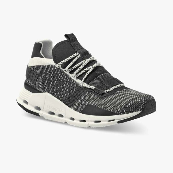 On Cloud Shoes Women's Cloudnova-Black | White