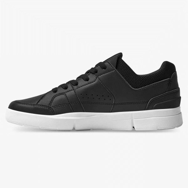 On Cloud Shoes Men's THE ROGER Clubhouse-Black | White