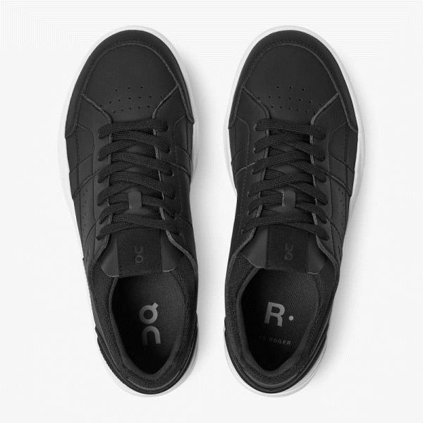 On Cloud Shoes Men's THE ROGER Clubhouse-Black | White