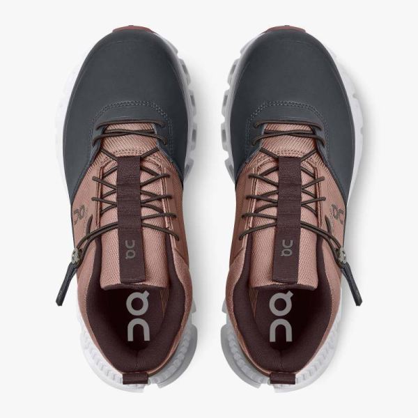 On Cloud Shoes Women's Cloud Hi Waterproof-Cocoa | Pebble