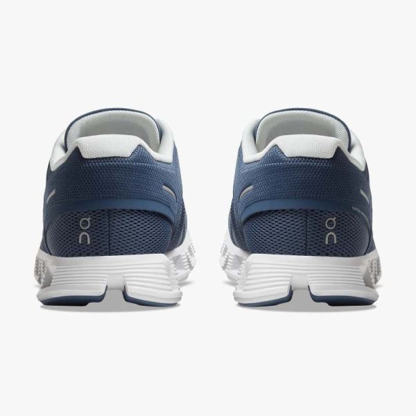 On Cloud Shoes Women's Cloud 5-Denim | White