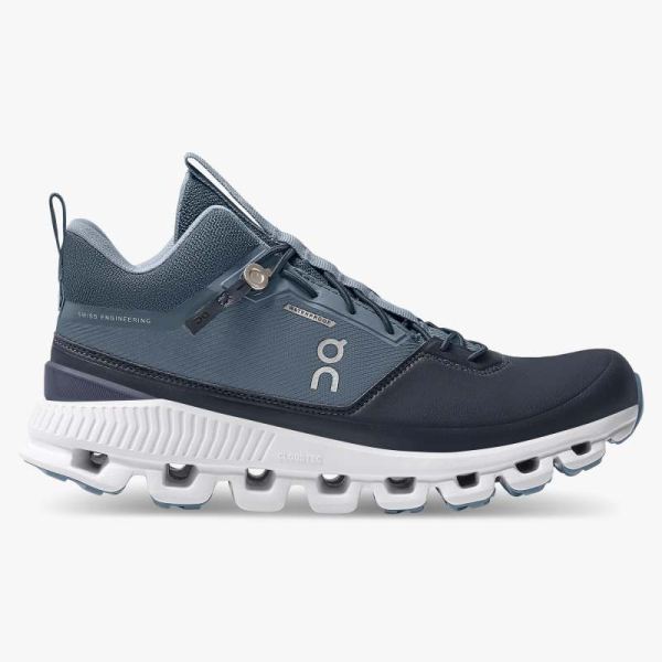 On Cloud Shoes Women's Cloud Hi Waterproof-Dust | Navy