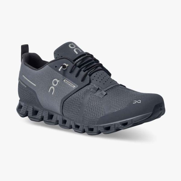 On Cloud Shoes Men's Cloud Waterproof-Eclipse | Rock