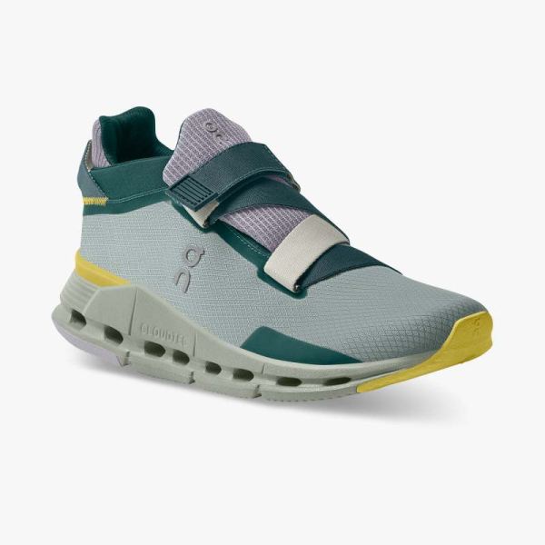 On Cloud Shoes Women's Cloudnova Wrap-Evergreen | Citron