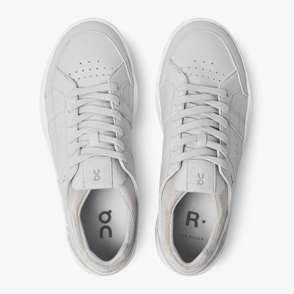 On Cloud Shoes Men's THE ROGER Clubhouse-Glacier | White