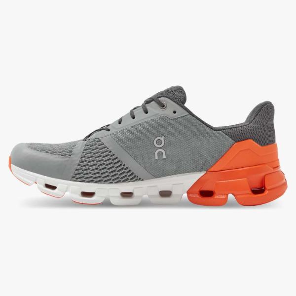 On Cloud Shoes Men's Cloudflyer-Grey | Orange