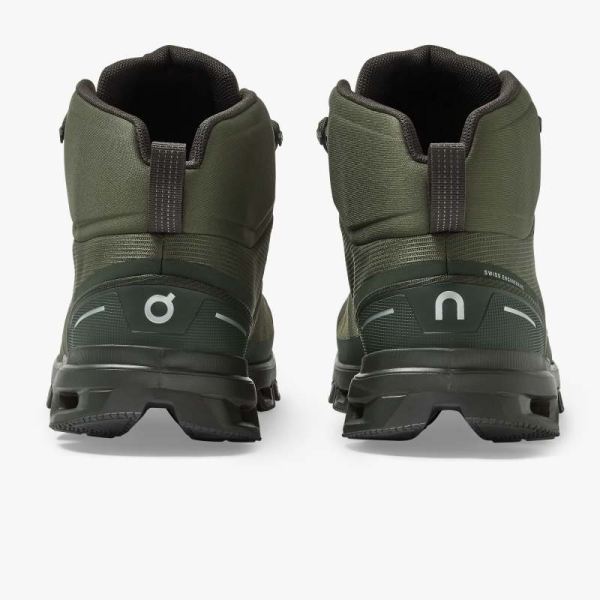 On Cloud Shoes Men's Cloudrock Waterproof-Jungle | Fir