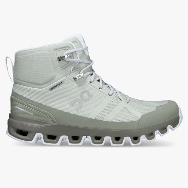 On Cloud Shoes Women's Cloudrock Waterproof-Mineral | Kelp