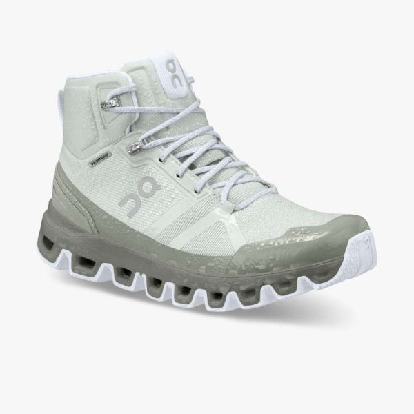 On Cloud Shoes Women's Cloudrock Waterproof-Mineral | Kelp