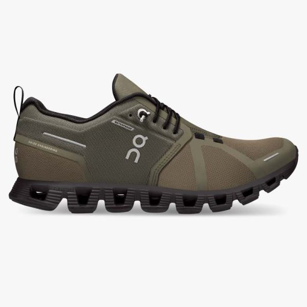 On Cloud Shoes Women's Cloud 5 Waterproof-Olive | Black