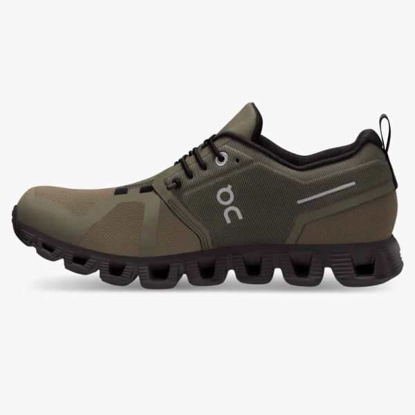 On Cloud Shoes Women's Cloud 5 Waterproof-Olive | Black