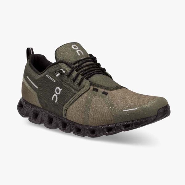 On Cloud Shoes Women's Cloud 5 Waterproof-Olive | Black