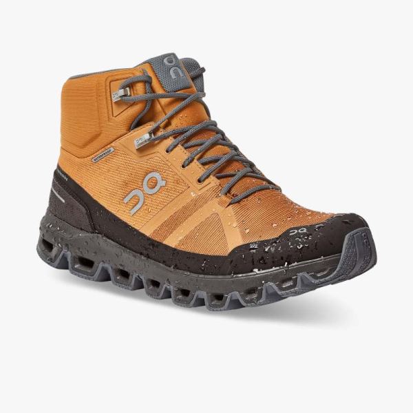 On Cloud Shoes Men's Cloudrock Waterproof-Pecan | Brown
