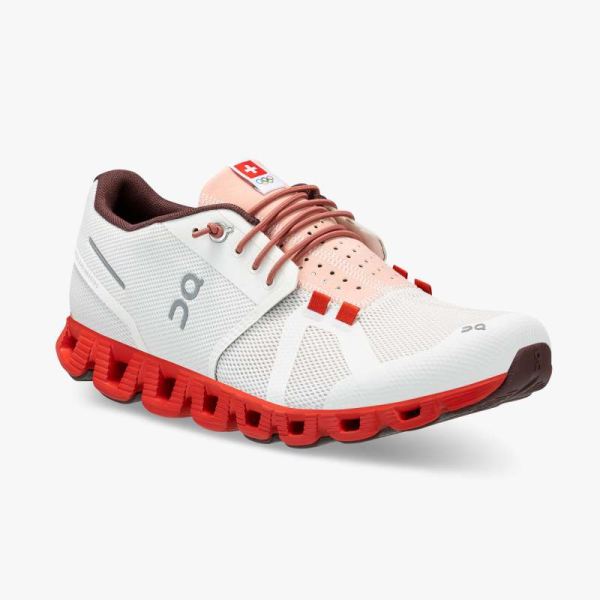 On Cloud Shoes Women's Cloud Swiss Olympic-Red | White