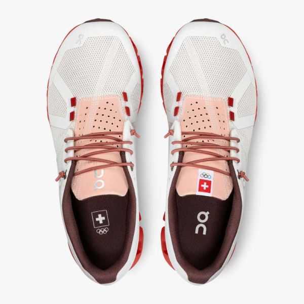 On Cloud Shoes Women's Cloud Swiss Olympic-Red | White