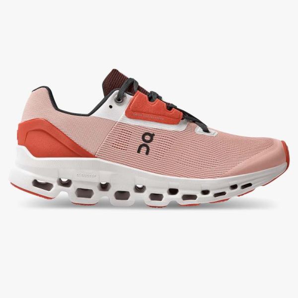 On Cloud Shoes Women's Cloudstratus-Rose | Red