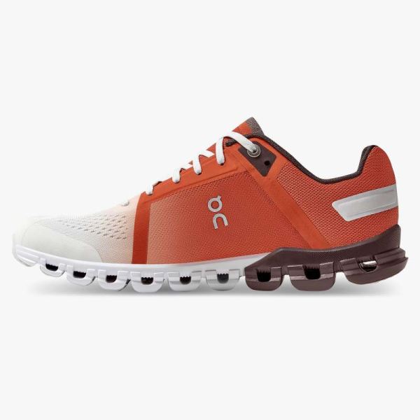 On Cloud Shoes Women's Cloudflow-Rust | White