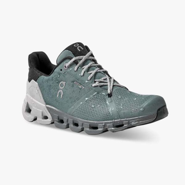 On Cloud Shoes Women's Cloudflyer Waterproof-Sea | Glacier