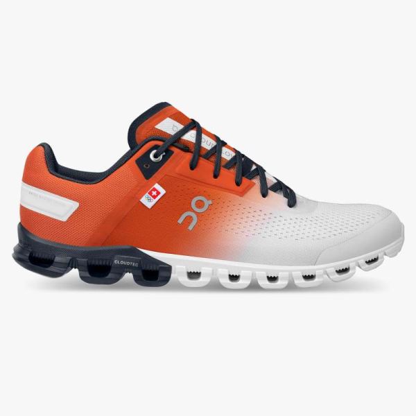 On Cloud Shoes Men's Cloudflow Swiss Olympic-Swiss Olympic Rust | Eclipse