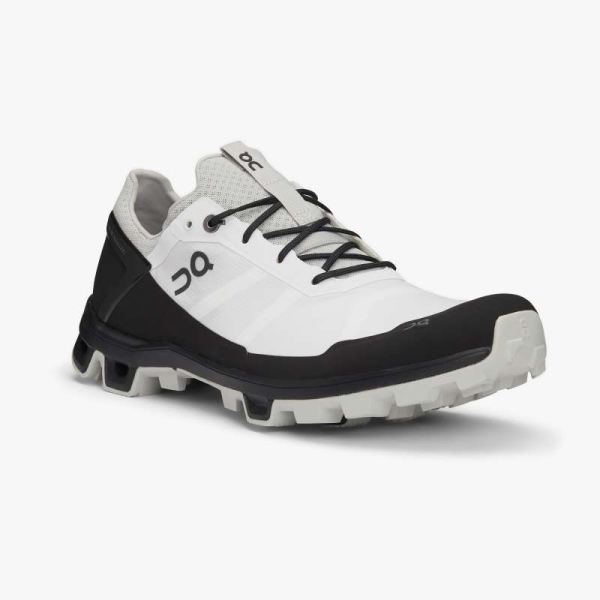 On Cloud Shoes Men's Cloudventure Peak-White | Black