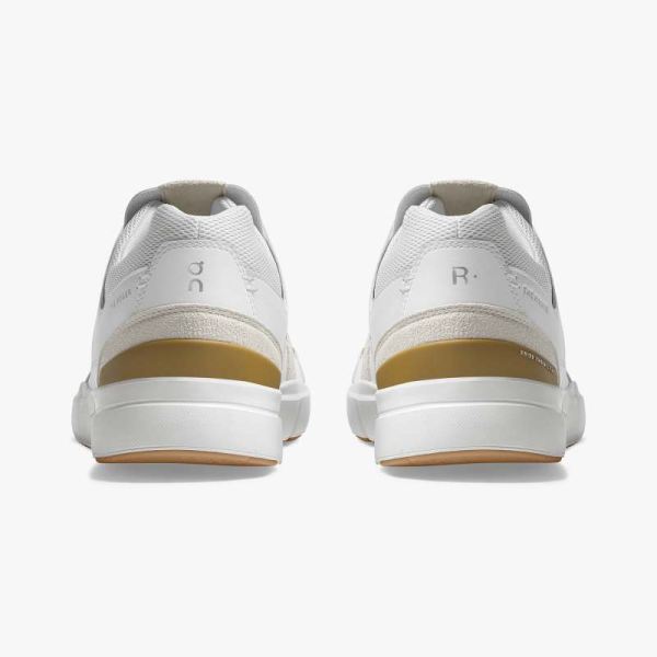 On Cloud Shoes Men's THE ROGER Clubhouse-White | Bronze