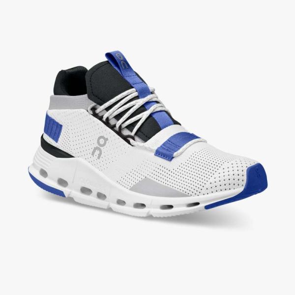 On Cloud Shoes Women's Cloudnova-White | Cobalt