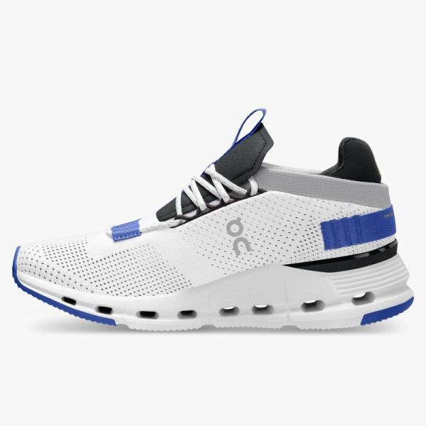 On Cloud Shoes Men's Cloudnova-White | Cobalt