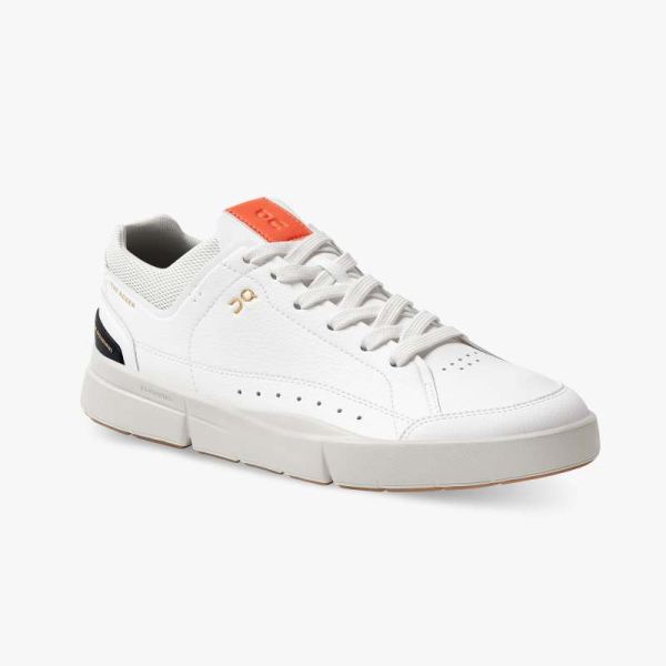 On Cloud Shoes Women's THE ROGER Centre Court-White | Flame