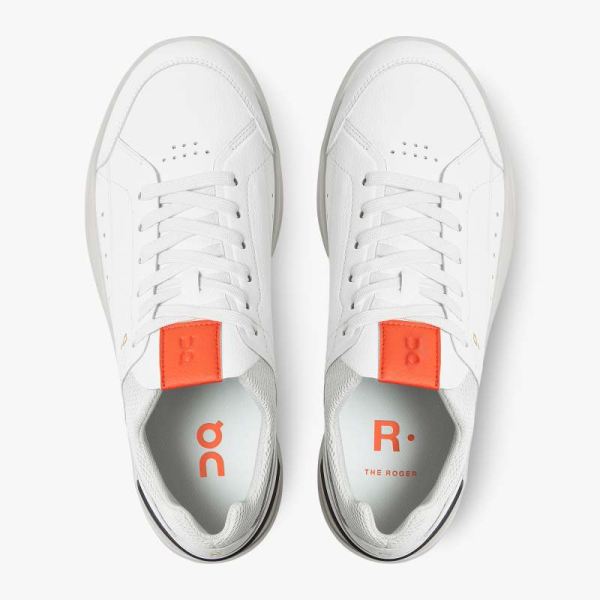 On Cloud Shoes Women's THE ROGER Centre Court-White | Flame