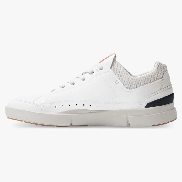 On Cloud Shoes Men's THE ROGER Centre Court-White | Flame