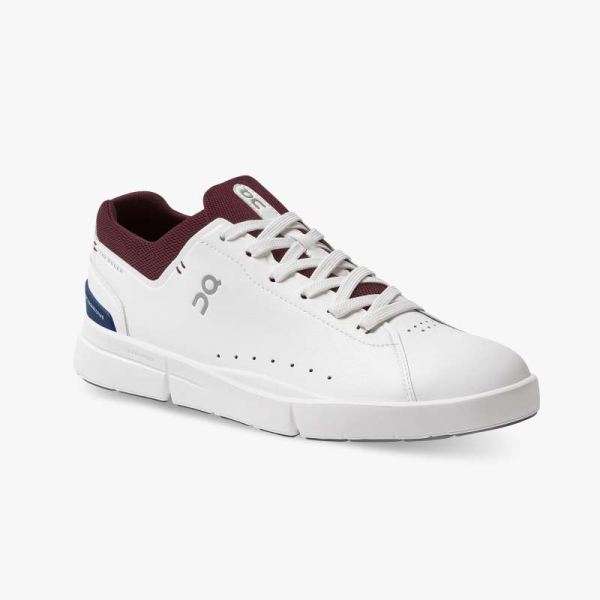 On Cloud Shoes Men's THE ROGER Advantage-White | Mulberry