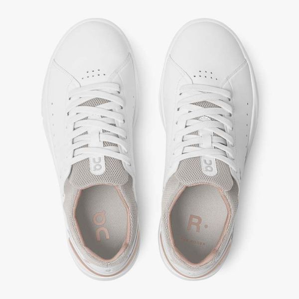 On Cloud Shoes Women's THE ROGER Advantage-White | Rose