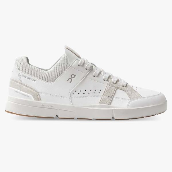 On Cloud Shoes Women's THE ROGER Clubhouse-White | Sand