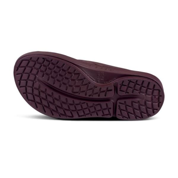 Oofos Men's OOriginal Sandal - Cabernet