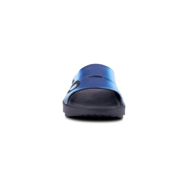Oofos Women's OOahh Sport Slide Sandal - Azul