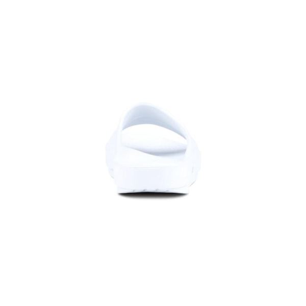 Oofos Women's OOahh Luxe Slide Sandal - White