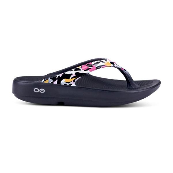Oofos Women's OOlala Limited Sandal - Tiger Lily
