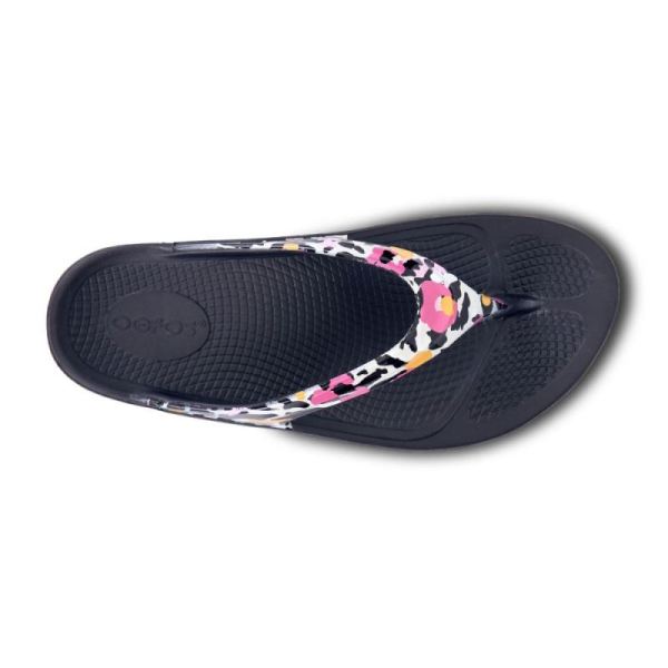 Oofos Women's OOlala Limited Sandal - Tiger Lily