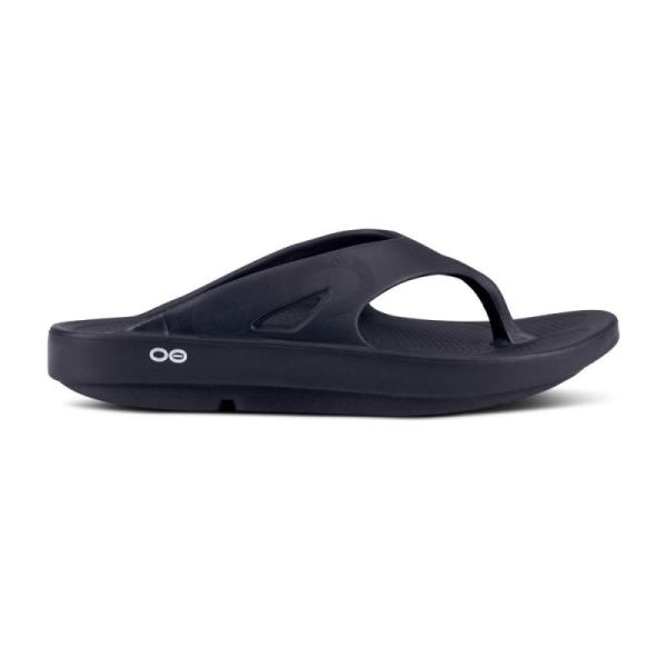 Oofos Men's OOriginal Sport Sandal - Matte Black