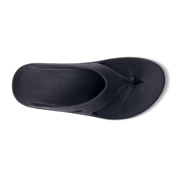 Oofos Men's OOriginal Sport Sandal - Matte Black